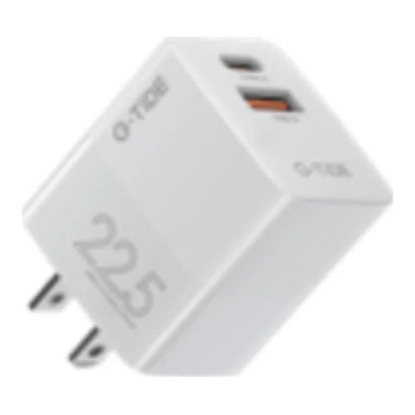 Cargador de pared G-TIDE GO23 de 22.5 W con USB-C y USB
